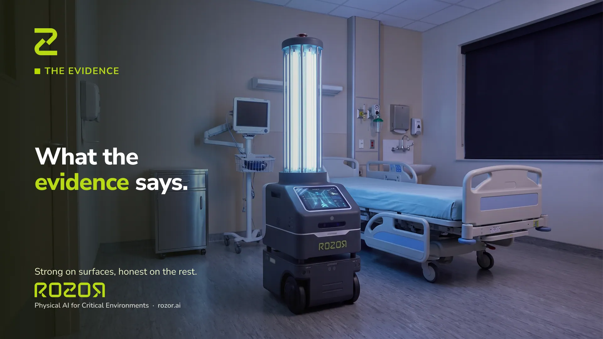 UV-C disinfection evidence: what the studies actually show — ROZOR