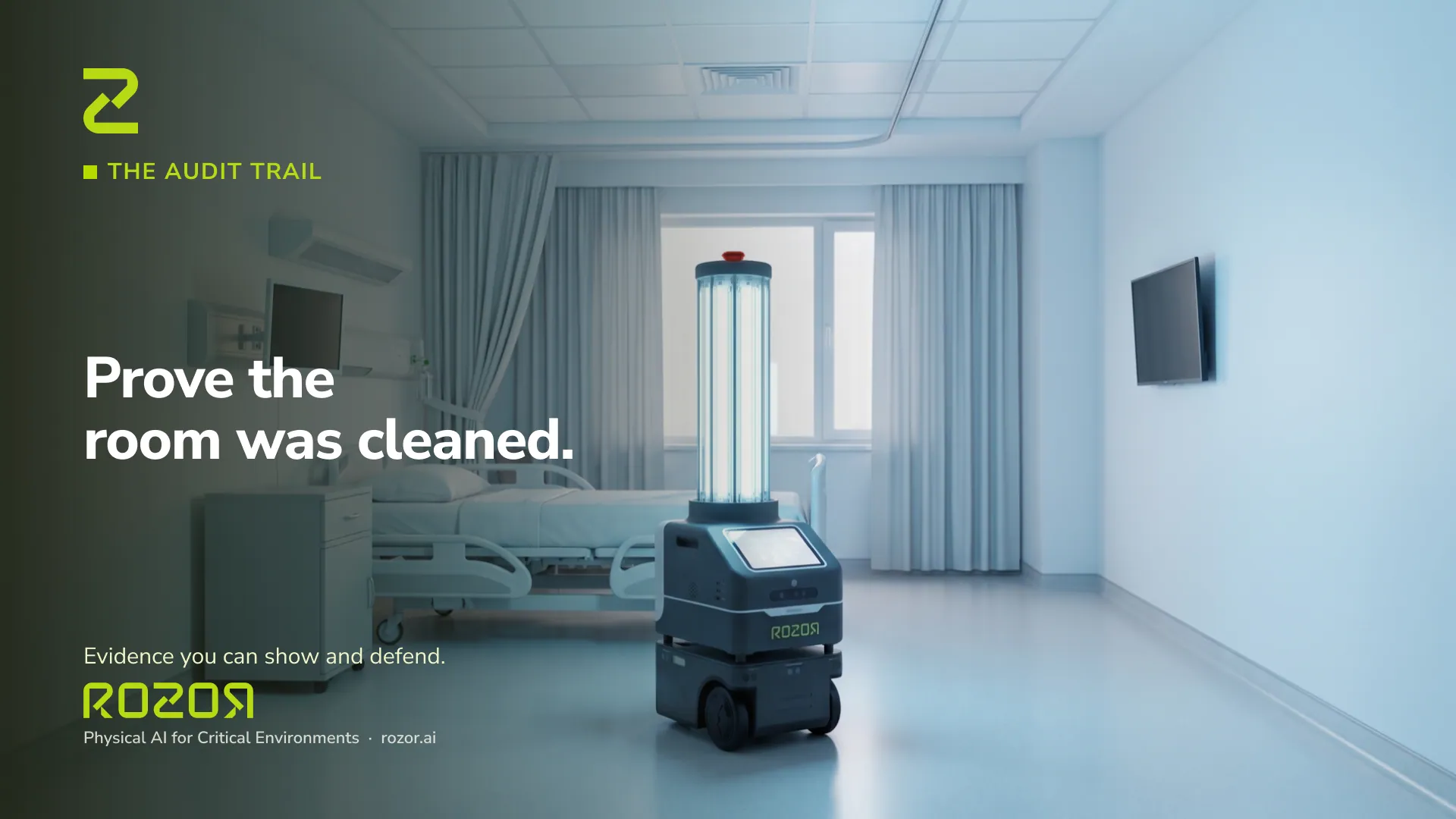 The disinfection audit trail: how to prove a room was cleaned — ROZOR