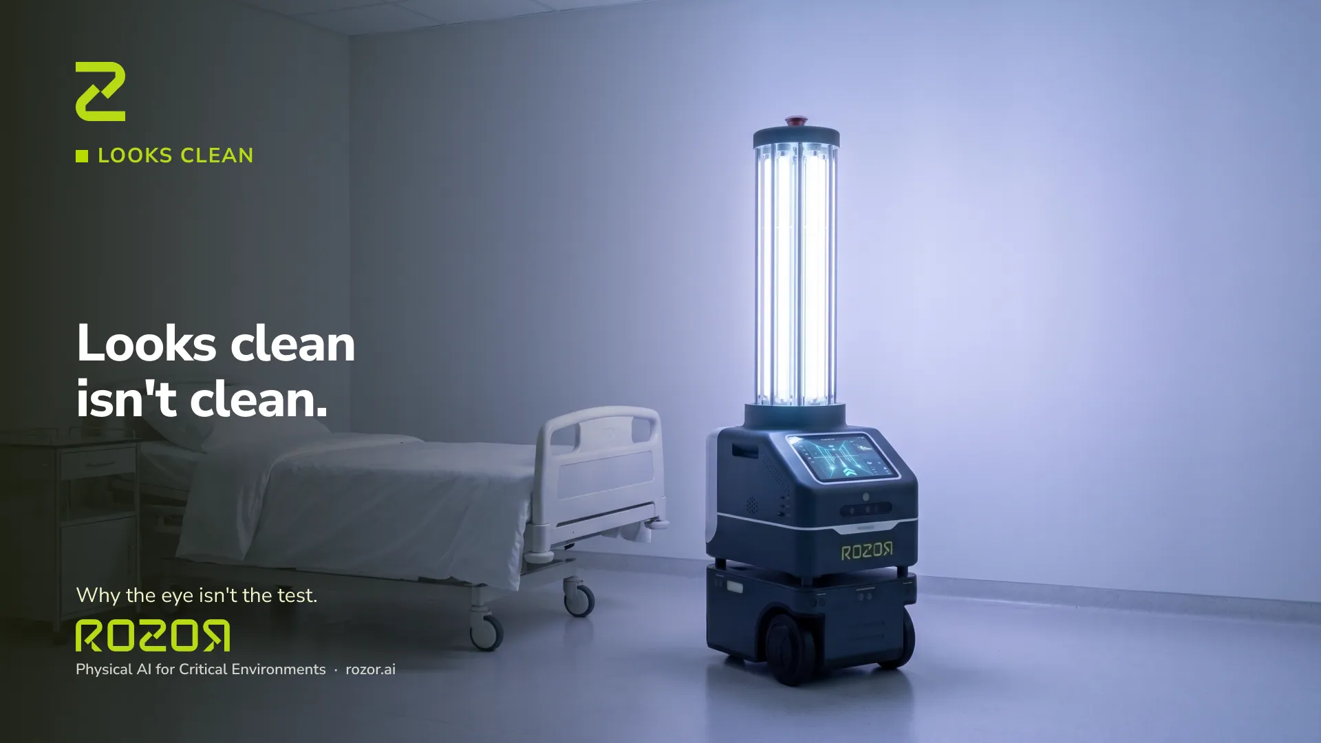 Visual cleanliness vs disinfection: is a clean-looking room actually clean? — ROZOR