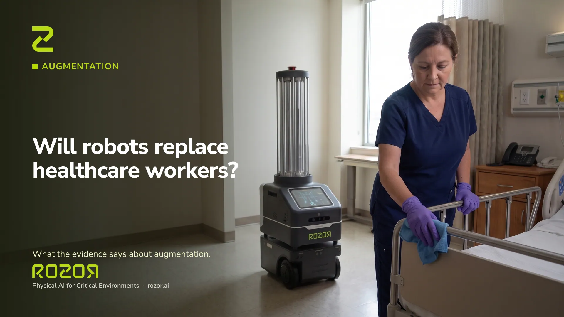 Will robots replace healthcare workers? What the evidence says about augmentation — ROZOR