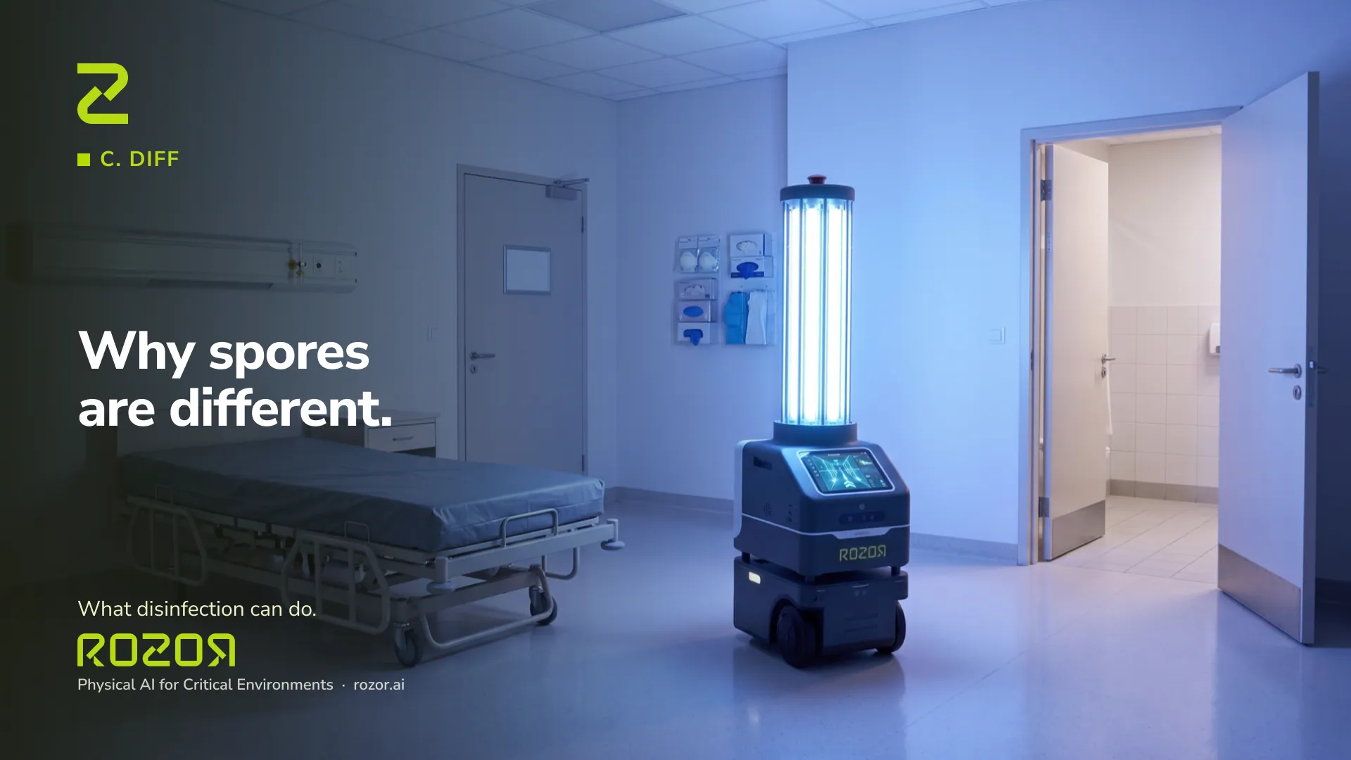 C. difficile and the environment: what disinfection can and cannot do — ROZOR