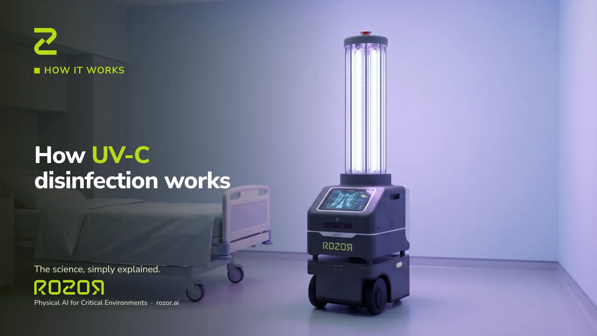 How UV-C disinfection works — ROZOR